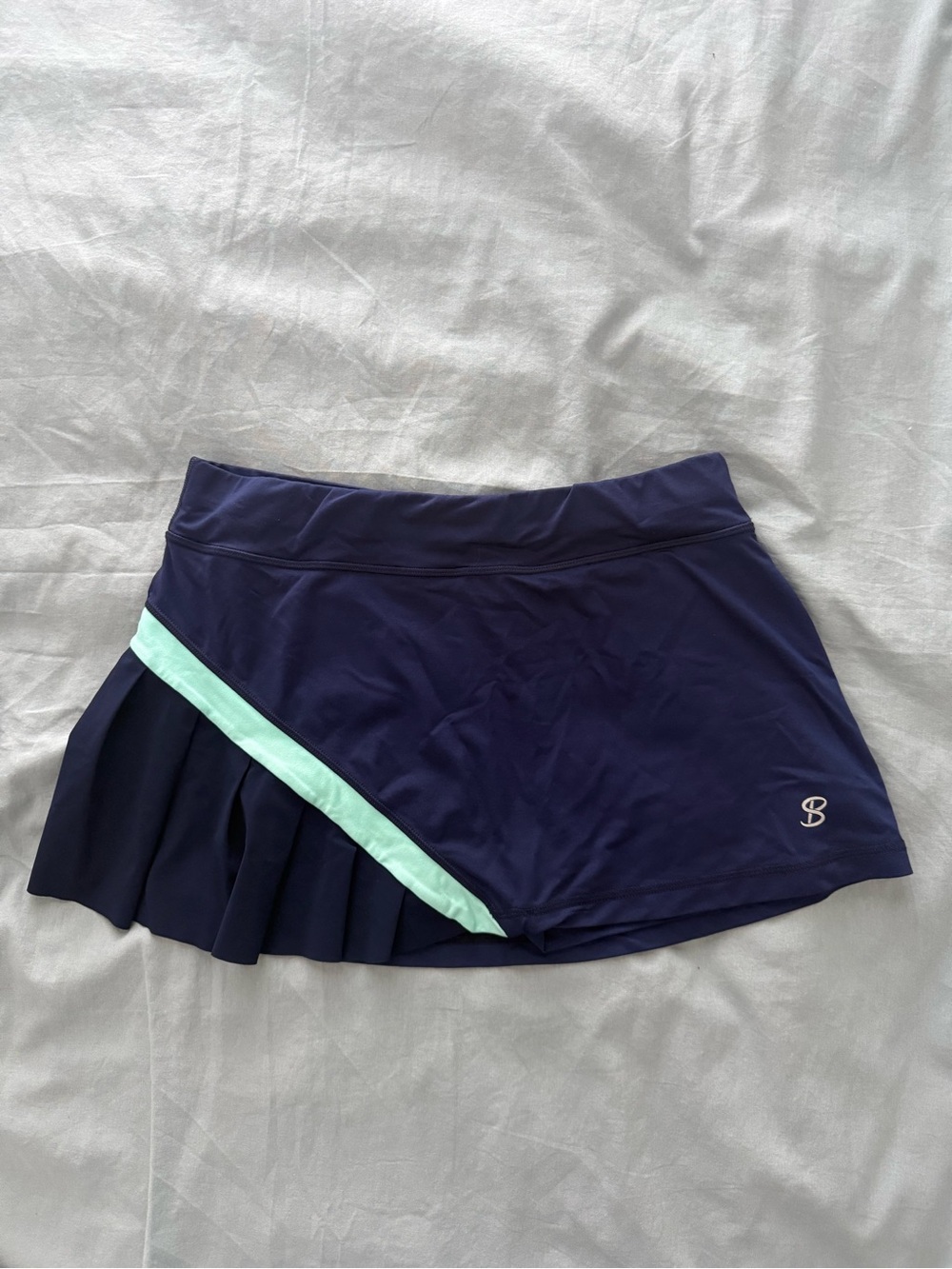 Sofibella Navy Tennis Skirt